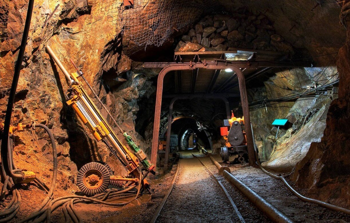 Gas detection in the mining