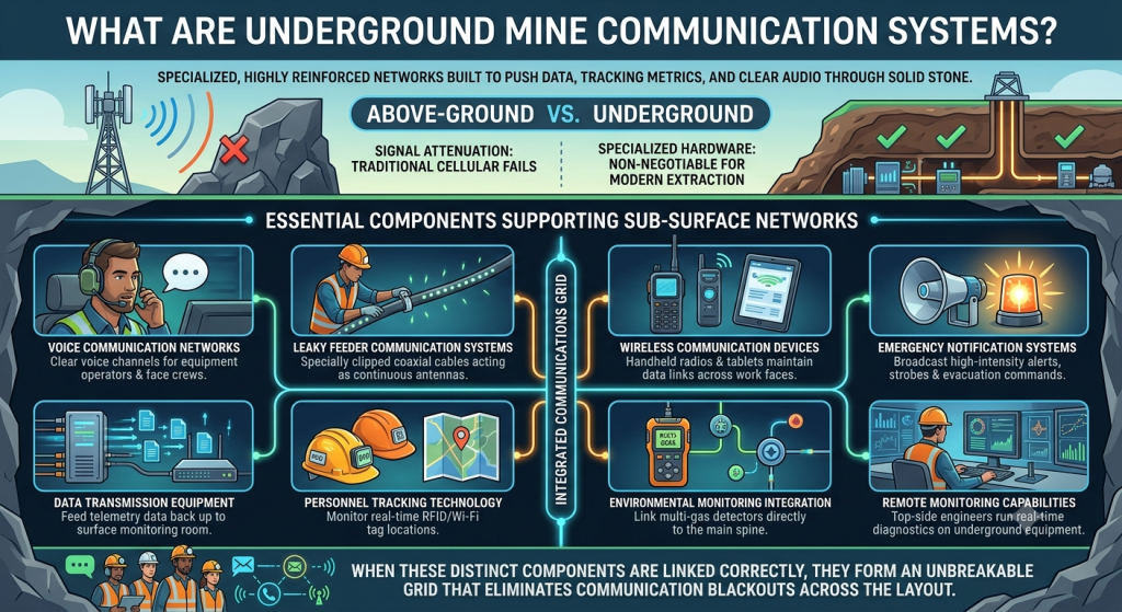 Underground Mine Communication Systems