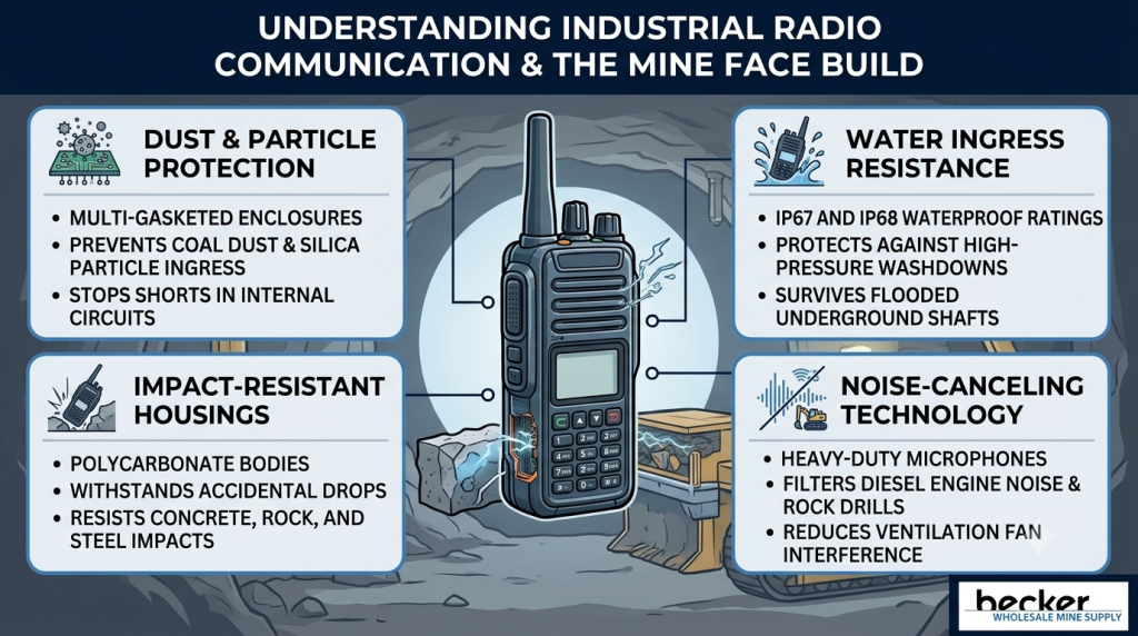 Industrial radio communication
